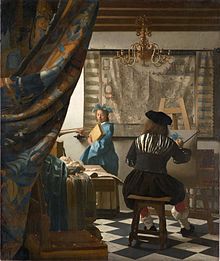 Jan Vermeer: Allegory of Painting, 1666-1667