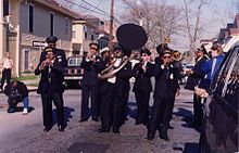 The Algiers Brass Band in New Orleans