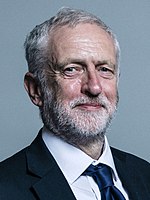 Jeremy Corbynin virallinen muotokuva, kesäkuu 2017.  