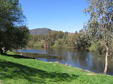 La Murray River, ou Indi, à Jingellic