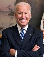 Bidenin virallinen muotokuva varapresidenttinä vuonna 2013.  