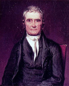 ジョン・マーシャル最高裁判事は、商取引条項の広範な解釈を確立した。