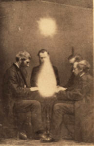 Seduta spiritica condotta da John Beattie, Bristol, Inghilterra, 1872