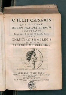 C. Julii Cæsaris quæ extant, 1678
