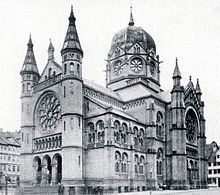 Destroyed in 1938: The New Synagogue in Calenberger Neustadt, opened in 1870