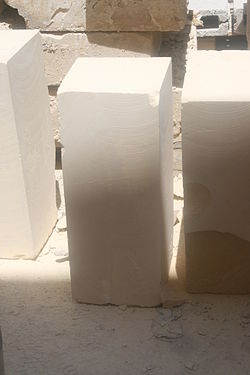 Kalksteen als bouwmateriaal  