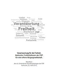 Karlsruhe Theses on Freedom (2012)
