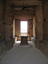 Barque sanctuary in the Karnak temple