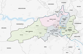 Statistical districts of Bern