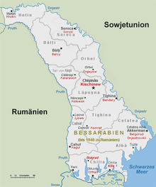 Bessarabia, 1940