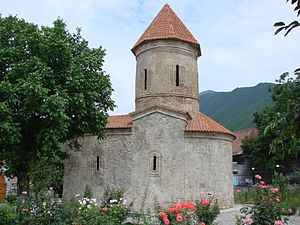A "Igreja de Kish" no norte do Azerbaijão