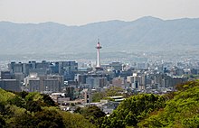 The Japanese city of Kyōto, the negotiating site of the climate protection protocol named after it.