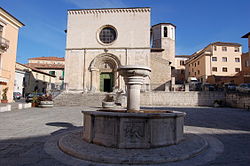San Pietro's plein.  