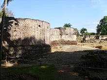 Ruinerna av La Vega Vieja ("Gamla Vega")  