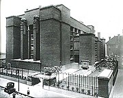 Wrights første kendte bygning, Larkin administrationsbygningen  