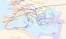 The conventional reconstruction of the so-called migrations of the second to fifth centuries