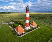 A symbol of Schleswig-Holstein: Lighthouse Westerheversand