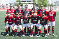 Lincoln Red Impsin joukkue toukokuussa 2014.  