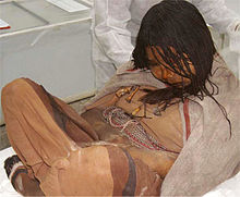 One of the Llullaillaco mummies from the province of Salta (Argentina)