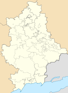 Map with the rajons of the oblast