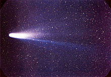 Halley's Comet em 8 de março de 1986