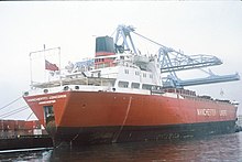 First generation container ship, Manchester Concord