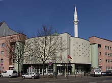 Yavuz Sultan Selim Mosque in Jungbusch district