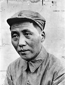 Mao Zedong shortly after the end of the Long March