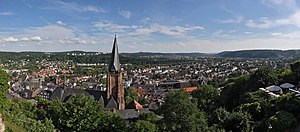 Südviertel and district Cappel in the south (July 2008)
