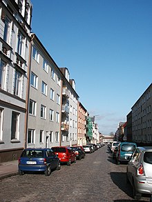 Marienstraße 54 in Hamburg, residence of some of the assassins from 1998 to 2001