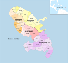 Martinique municipalities