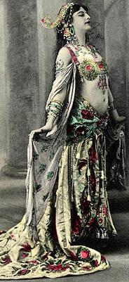 Mata Hari, at the peak of her success