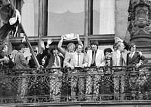 Championship celebration of the HSV 1979