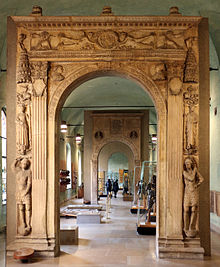 The portal of the Medici Bank in Milan. Museo d'Arte Antica, Castello Sforzesco, Milan