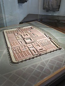 Upper Germanic Limes: Model of the legionary camp Argentorate (4th century AD)