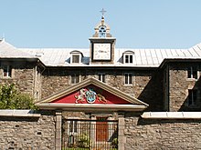 The Sulpician Seminary, built in 1684-1687, is the oldest surviving building in Montreal.