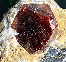 Red zircon from an unnamed locality in Pakistan