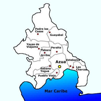 Kommuner i provinsen Azua  