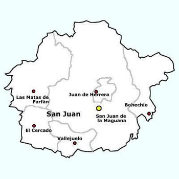 Gemeenten in de provincie San Juan