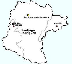 Gemeenten in de provincie Santiago Rodríguez  