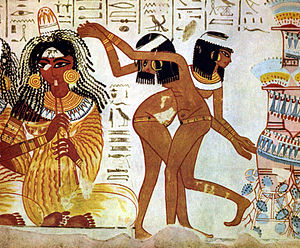 Les danseuses et les musiciens de l'Égypte ancienne