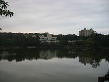 Cheng Kung Lake is located within the campus of NTHU.