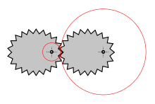 Elliptical wheel (schematic example)