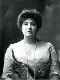 Portret van Dame Nellie Melba GBE door Henry Walter Barnett