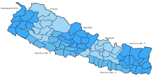 Administratieve onderverdelingen van Nepal  