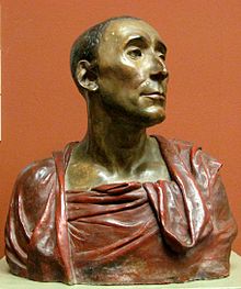 政治家ニッコロ・ダ・ウッツァーノの胸像
