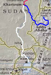 Nilo Azul y Nilo Blanco  