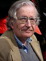 Noam Chomsky (* 1928), founder of Generative Grammar and revolutionary of Theoretical Linguistics