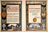 Nobel Prize certificate