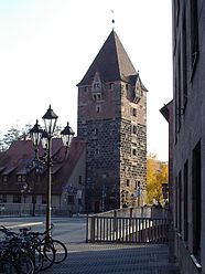 Schuldturm in Nuremberg: towers that belonged to the city wall were often used as prisons